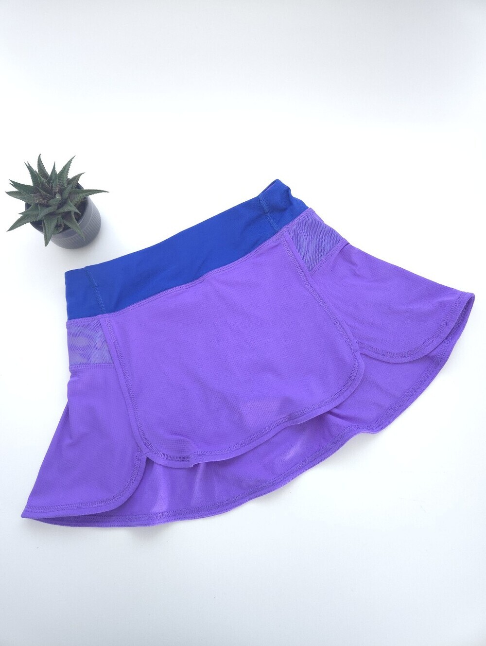 Ivivva By Lululemon Purple Blue Skort size 8